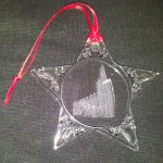 St Philip and St James' Crystal Star - a crystal star with an engraving of St Philip and St James' Church on it.
